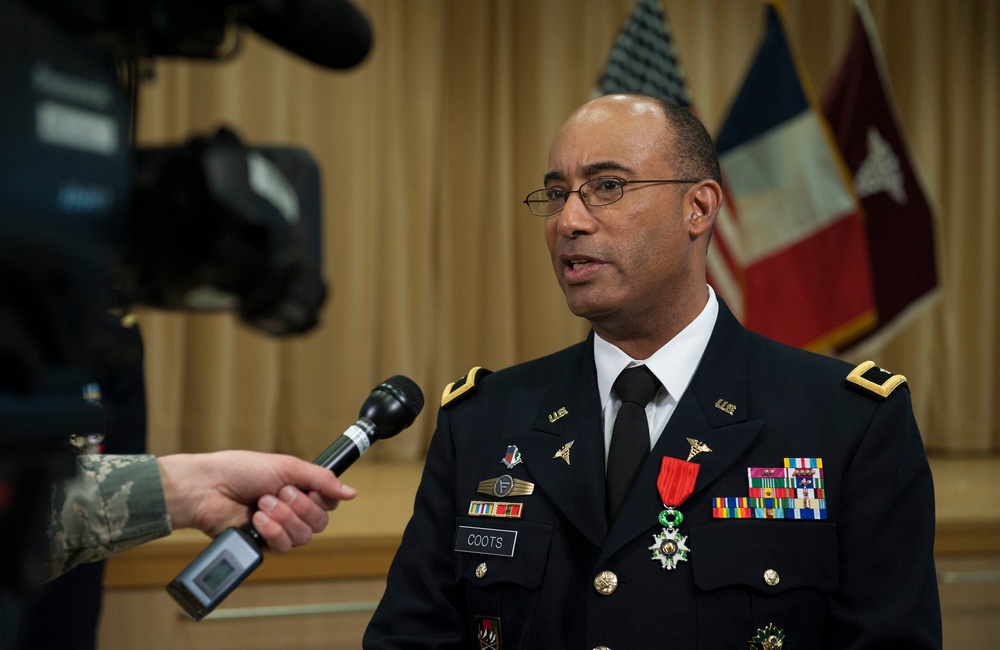 US Army Brig. Gen. Coots receives French Legion of Honor