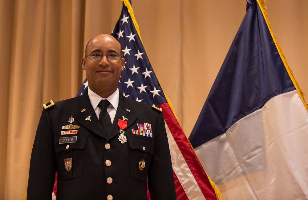 US Army Brig. Gen. Coots receives French Legion of Honor