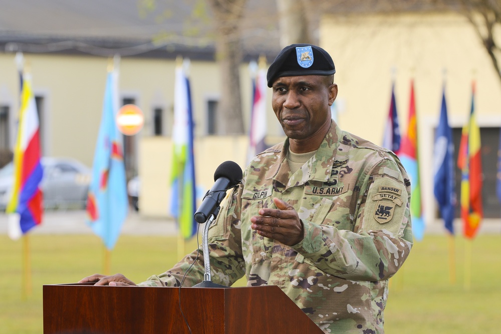 US Army Africa welcomes new command sergeant major