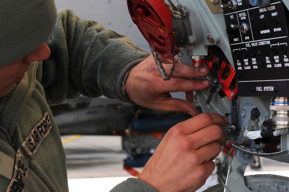 Preparing aircraft