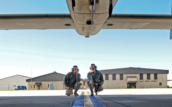 Flight control check