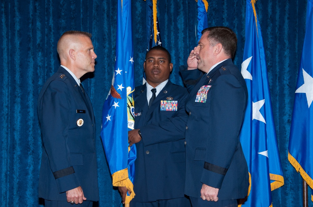 LeMay Center assumption of command ceremony