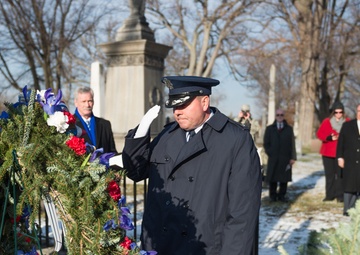 107th honors Millard Fillmore with presidential wreath
