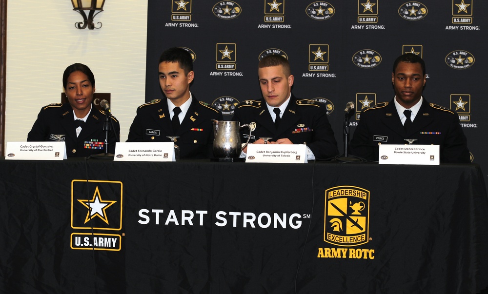 ROTC students share experiences during Cadet Panel at AAB