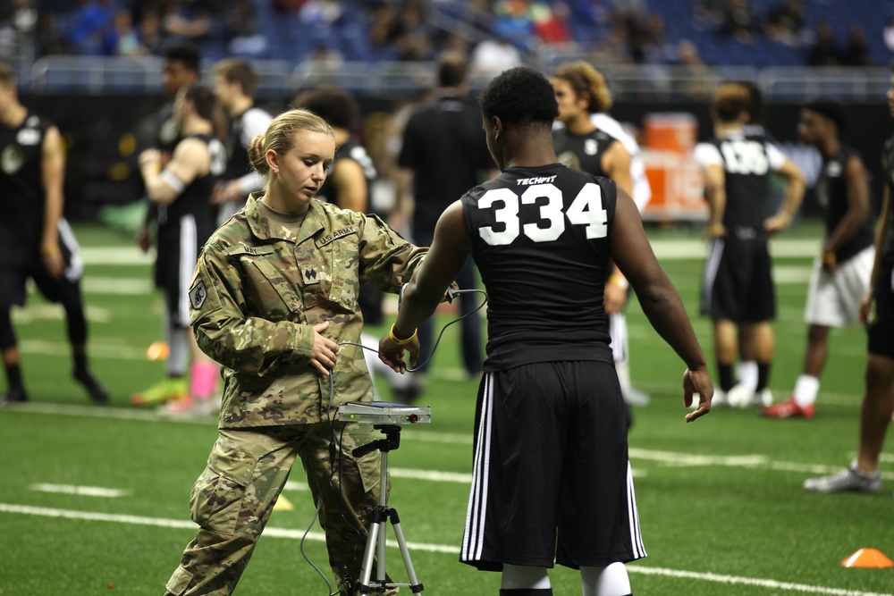 Cadet marshals at the All-American Bowl