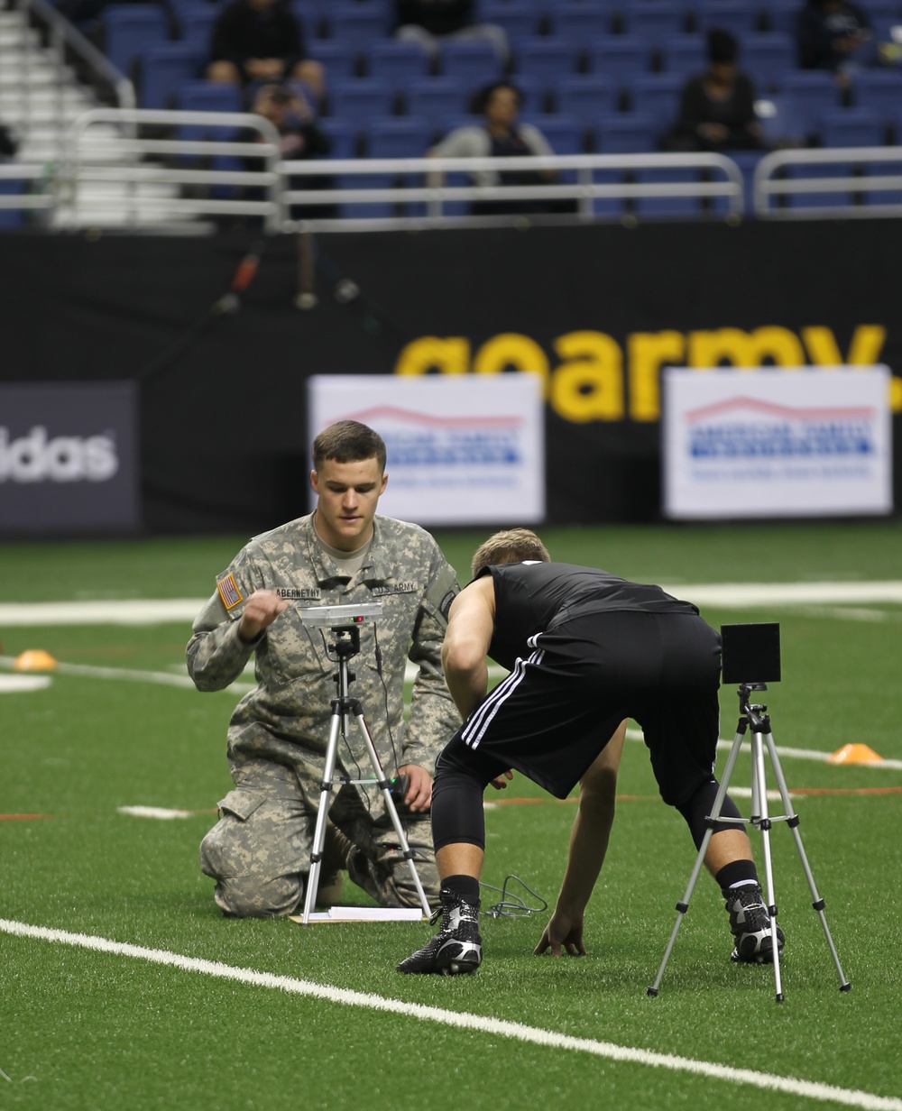 Cadet marshals at the All-American Bowl