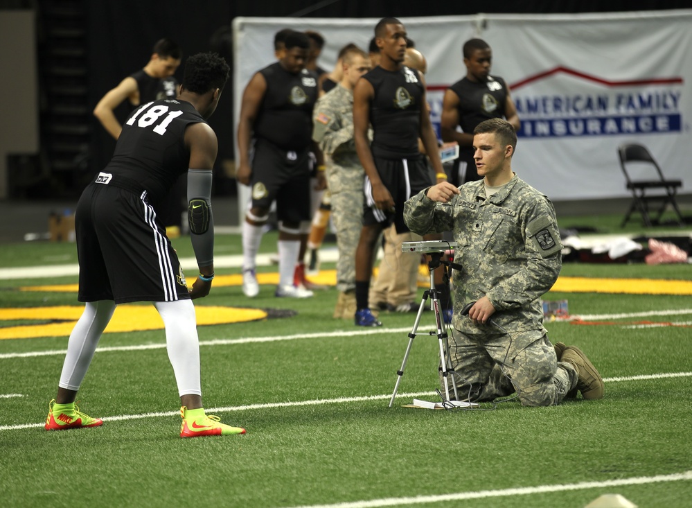 Cadet marshals at the All-American Bowl