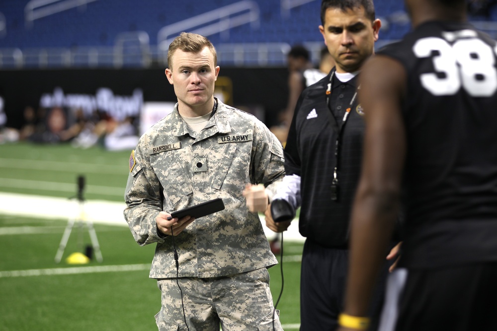 Cadet marshals at the All-American Bowl