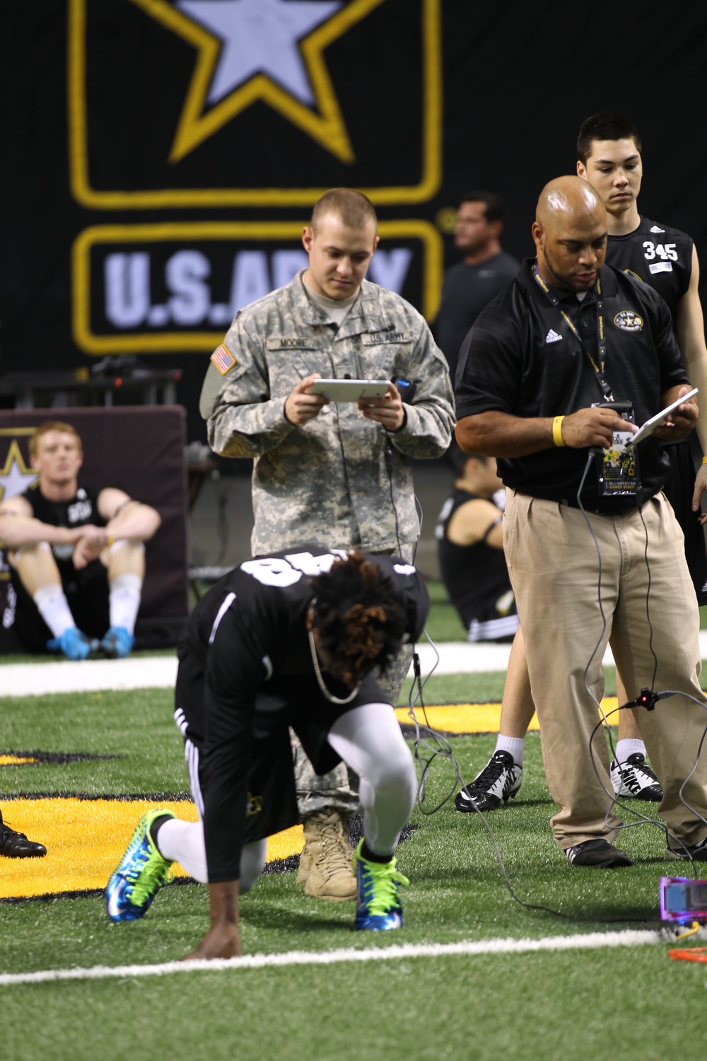 Cadets Marshals at the All-American Bowl