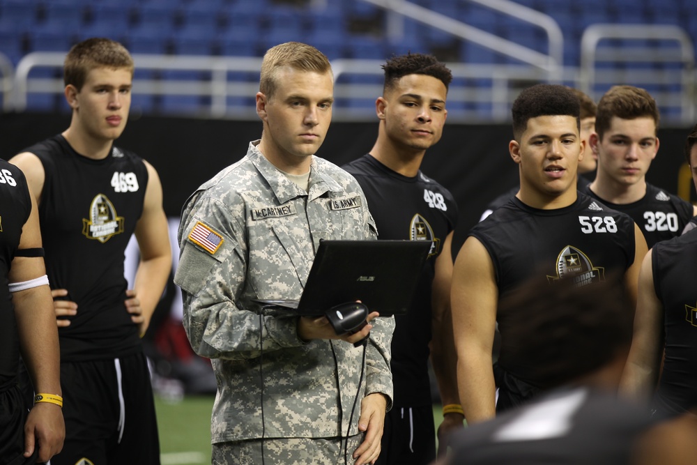 Cadets Marshals at the All-American Bowl