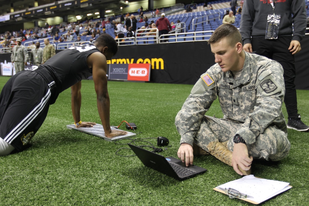 Cadet marshals at the All-American Bowl