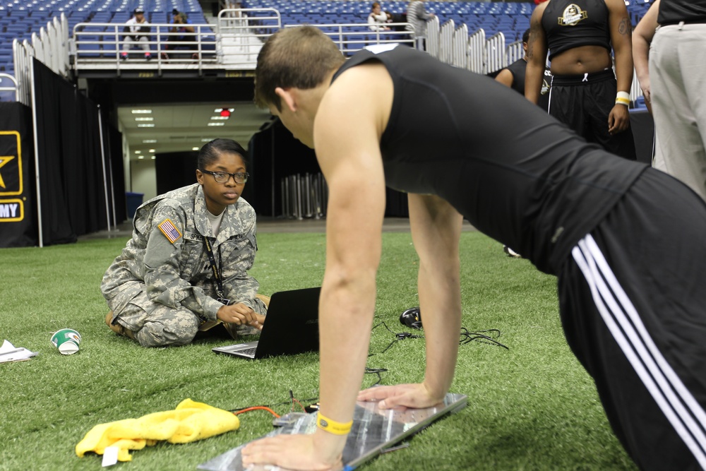 Cadet marshals at the All-American Bowl