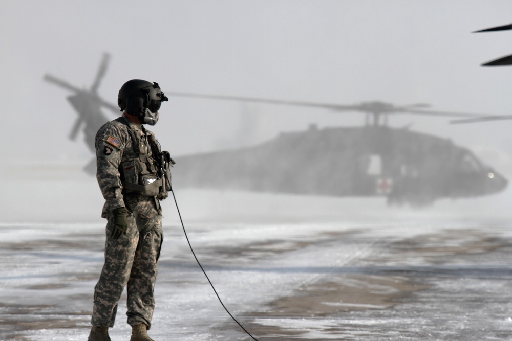 Colorado National Guard Airman participate in Blizzard Emergency Response Exercise