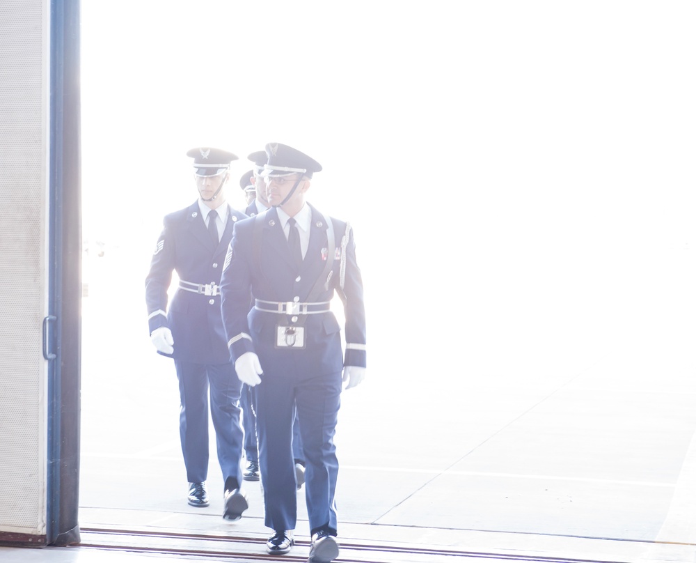 Honor Guard entrance
