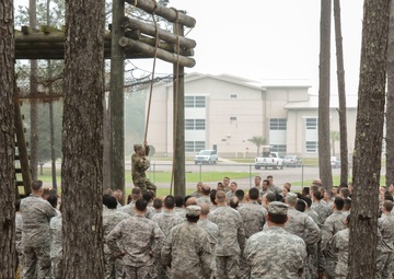 Air assault obstacle course orientation