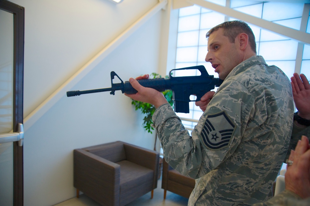 446th Reservists practice active shooter response