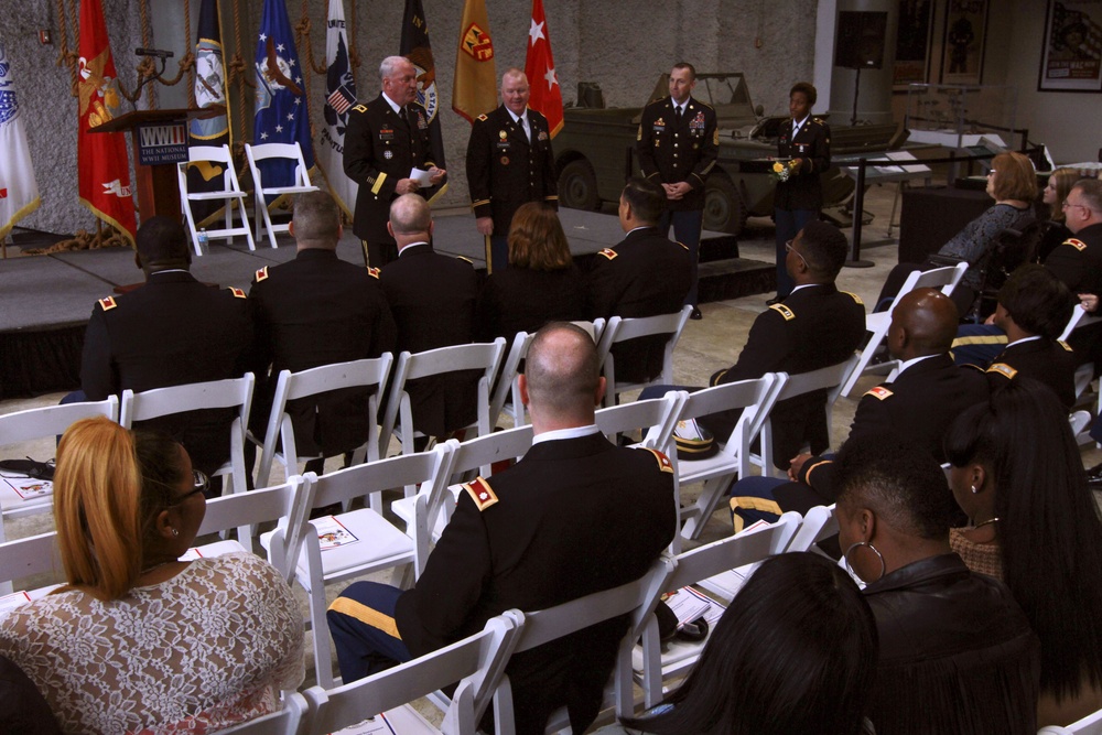 377th TSC Retirement Ceremony at the National World War II Museum