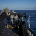 Crew-served weapons shoot aboard USS Carney
