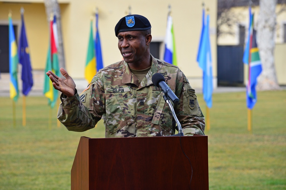 Change of responsibility US Army Africa