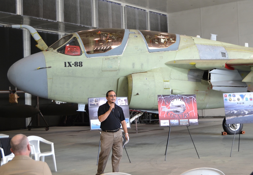 Workers say goodbye, reminisce at ceremony for last Prowler