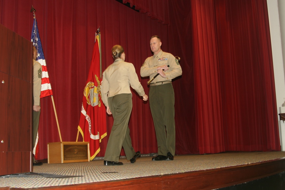 Education Command/Marine Corps University Relief and Appointment