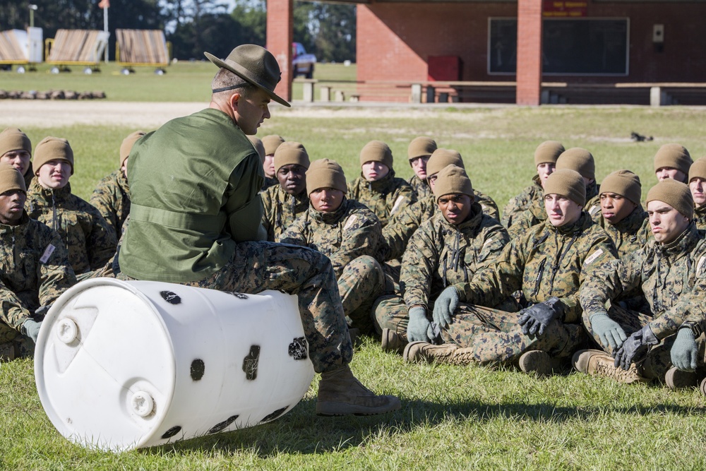 Photo Gallery: Parris Island recruits learn how to shoot like Marines