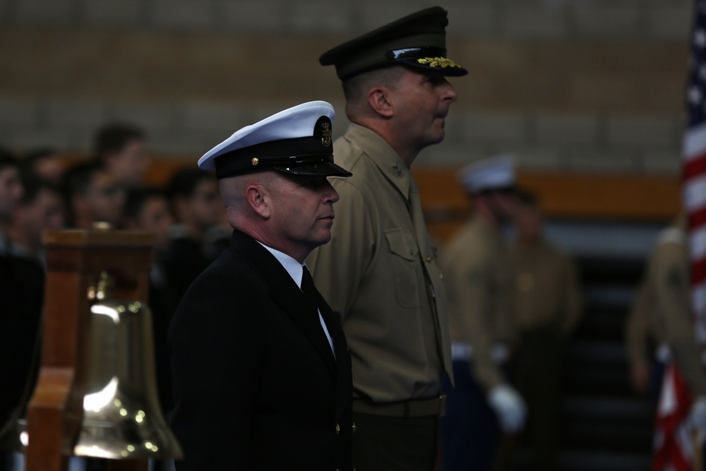 Anchors Aweigh: 1st Marine Division Bids its Top Enlisted Sailor Farewell