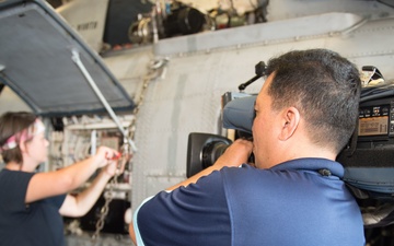 Channel News Asia visits Littoral Combat Ship USS Fort Worth (LCS 3)