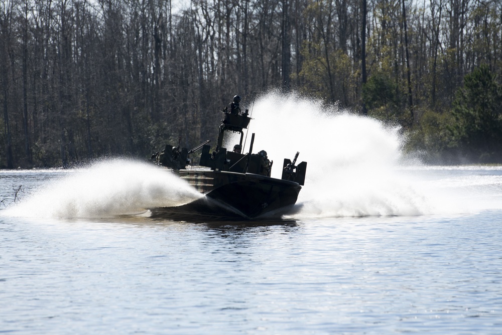 Special operations craft-riverine at John C. Stennis Space Center