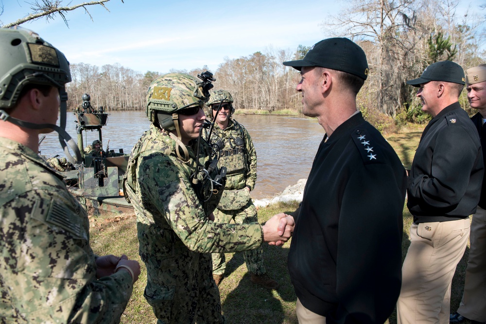 Meeting with NAVSCIATTS sailors