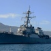 USS Ross port visit
