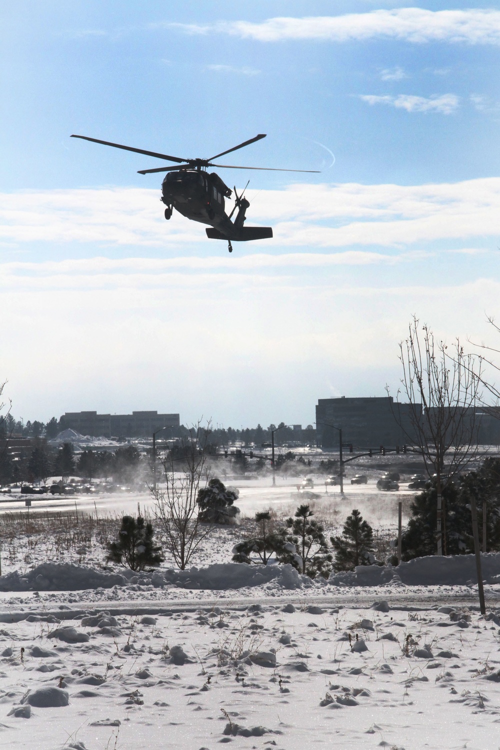 Colorado Air National Guardsmen secure communication sights