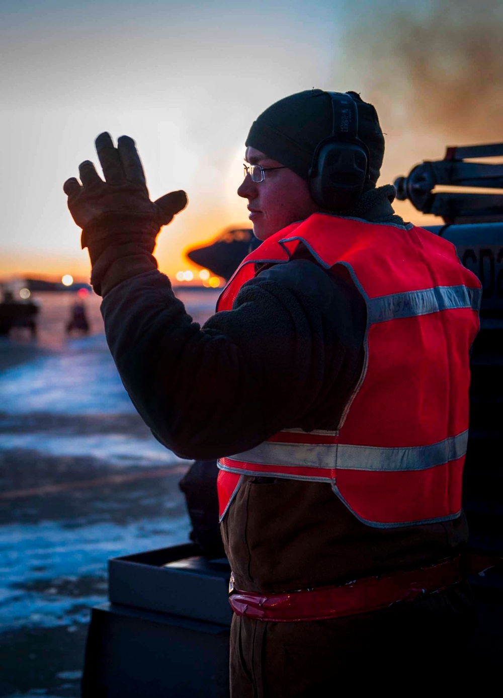 Hard work, dedication in below zero temperatures
