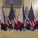 Secretary of defense meets with Philippines Secretary of Foreign Affairs and Secretary of National Defense