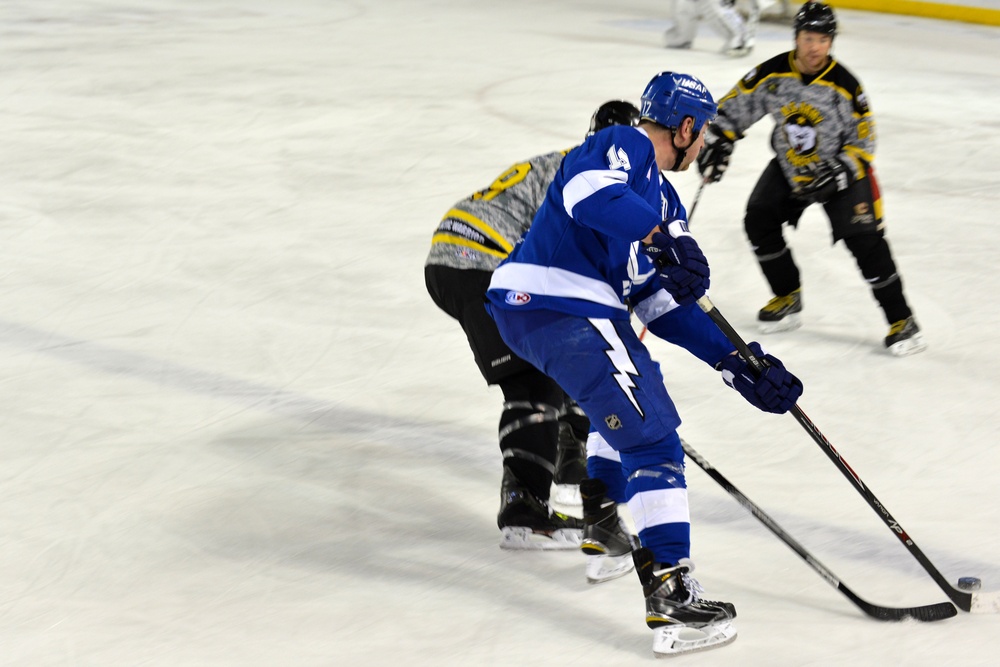 JBER Army vs. Air Force hockey match 2016