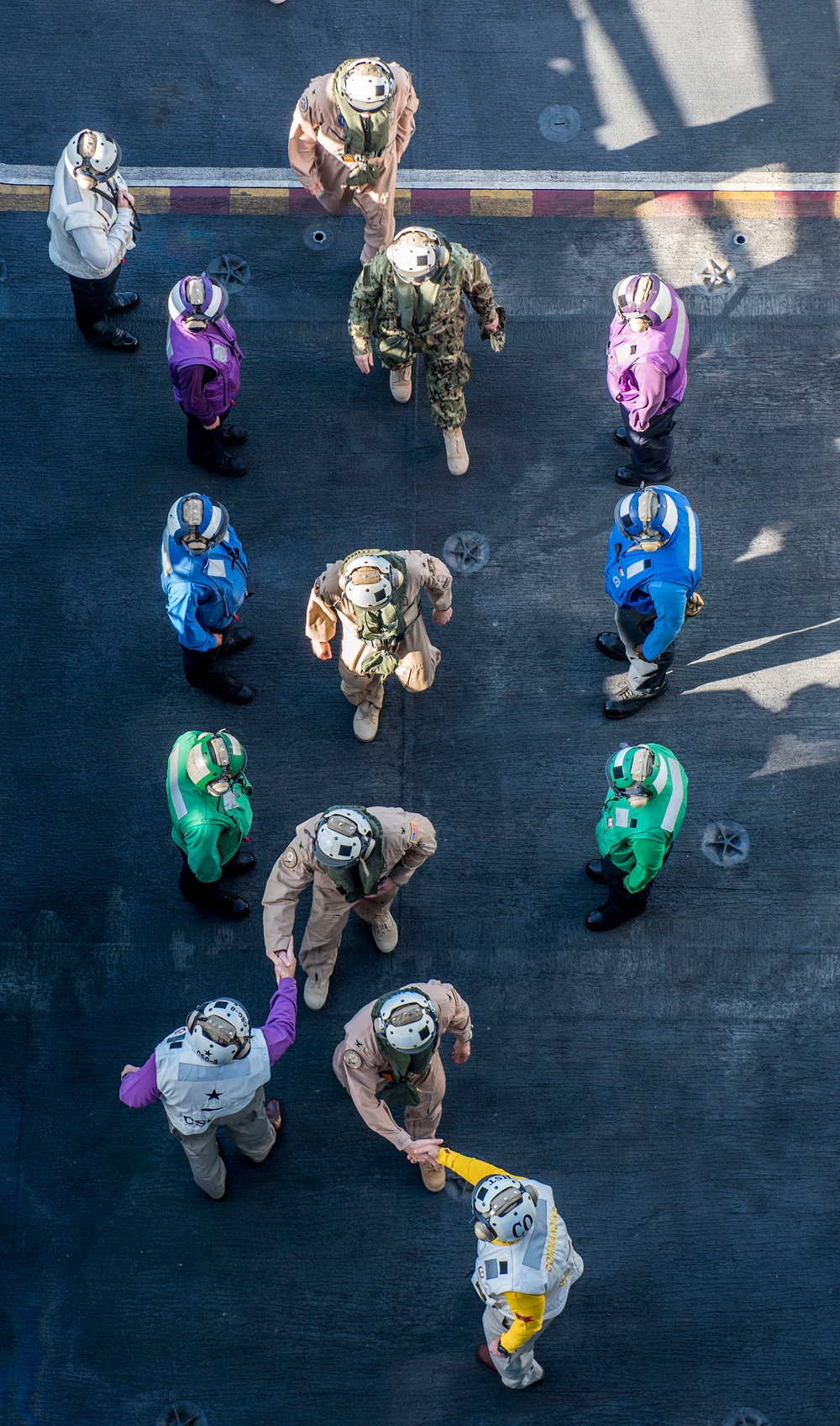 USS Harry S. Truman flight deck operations