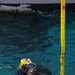 USS Carney diving operations