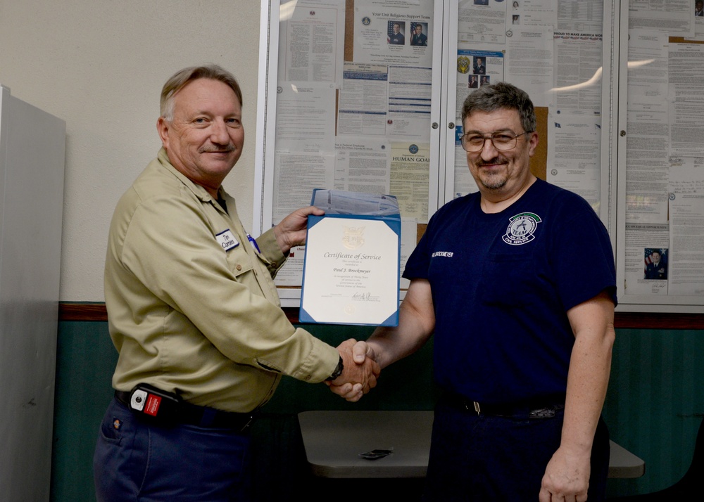 30 years of service