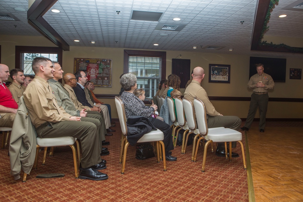 Alpha Company Change of Command