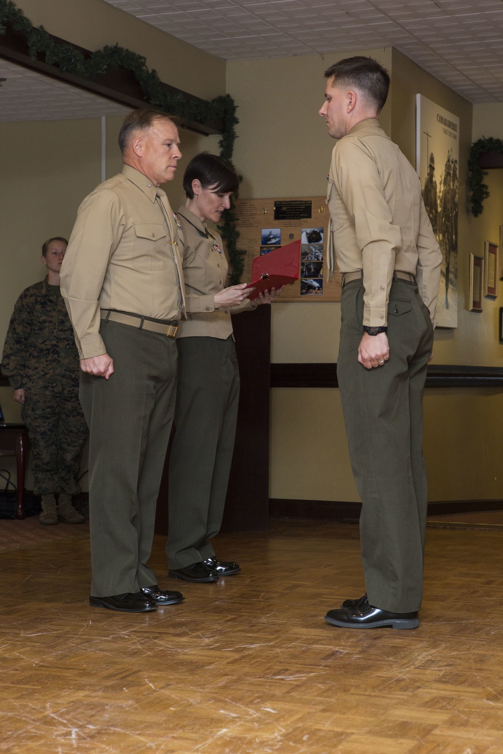 Alpha Company Change of Command