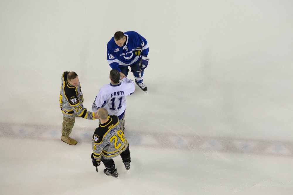 JBER Army vs. Air Force hockey game