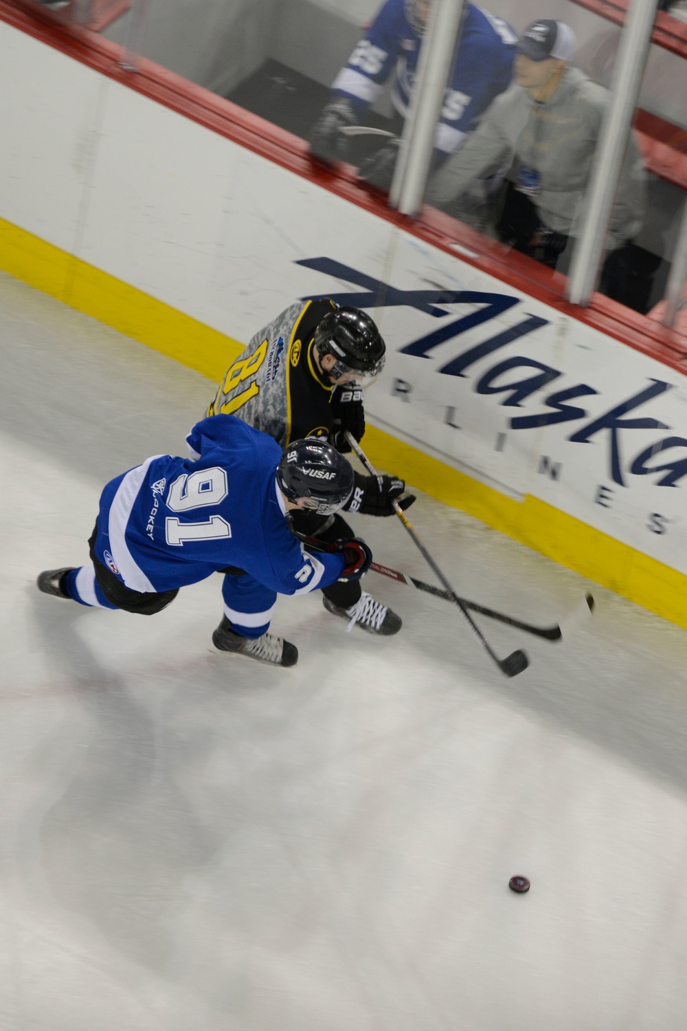 JBER Army vs. Air Force hockey game