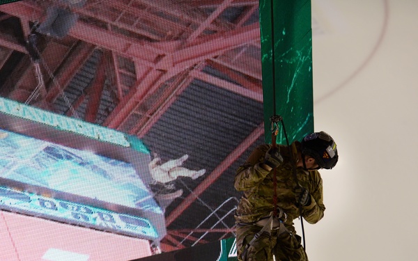 UAA military appreciation hockey game