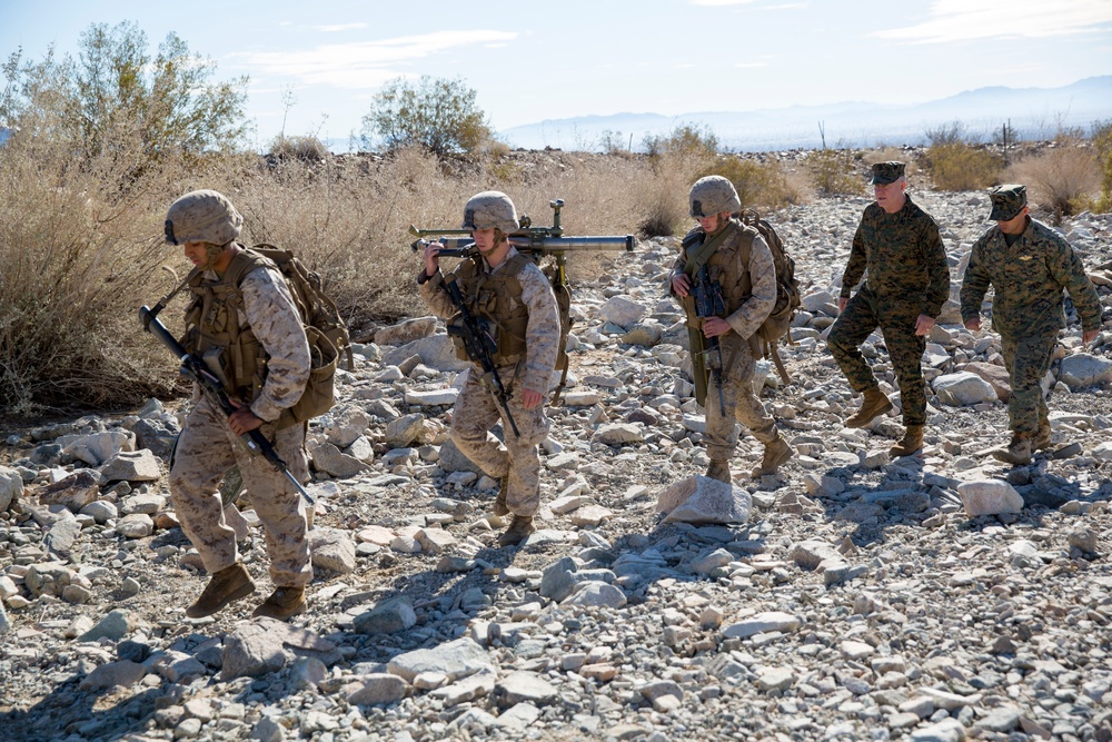 Chaplain of Marine Corps visits Combat Center