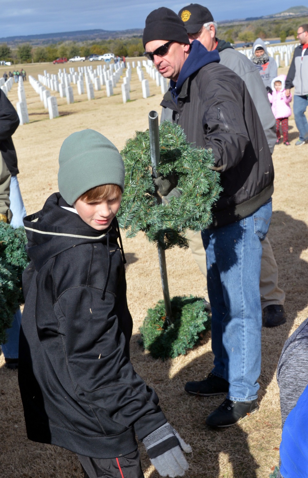 Division West pay respect to area veterans