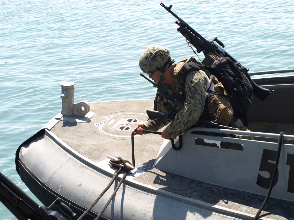 Securing a line Securing a line