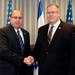 Deputy Secretary of Defense Bob Work meets Israeli MOD Yaalon
