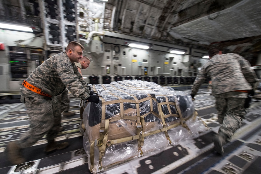 C-17 Globemaster III delivers