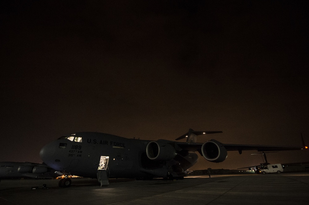 C-17 Globemaster III delivers