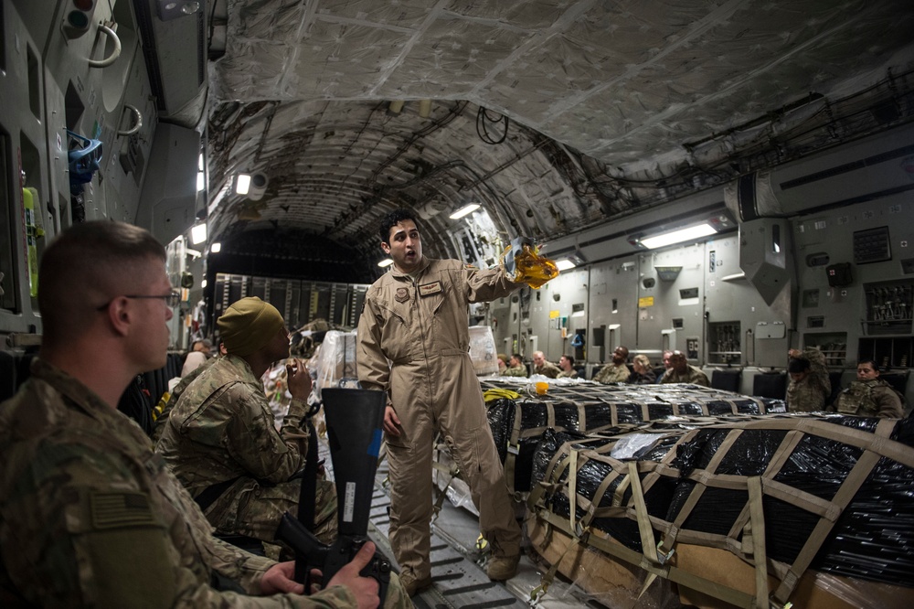 C-17 Globemaster III delivers